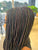 Knotless Colored braids